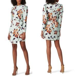 A.L.C. Mint Jane Green Floral Dress - Size 10